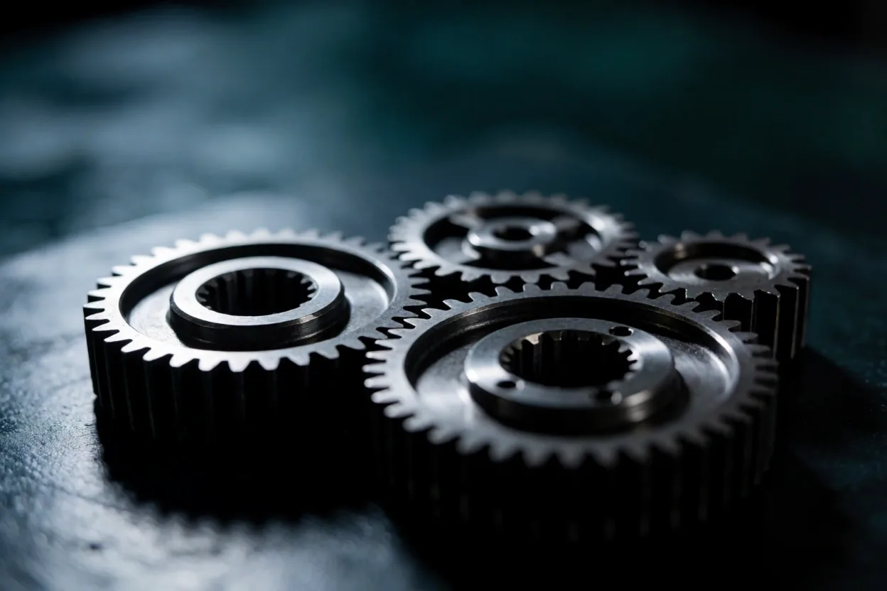Technical schematic of gears